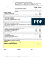 MGU Skill Sheet