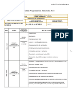 Programación Anual - 2024 MATEMATICA