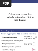 Antioxidant Enzyme | PDF | Antioxidant | Reactive Oxygen Species