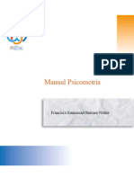 Manual Psicometría