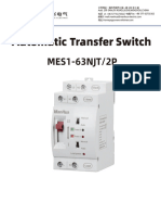 MES1-63NJT2P Transfer Switch