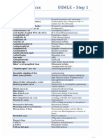 Usmle-Pathognomics