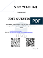 FMT HAQs 1st Edtn