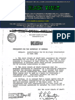 Operation Northwoods - Memorandum For The Secretary of Defense - Justification For US Military in Cuba