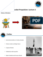 Lecture 1 - History of Rocketery
