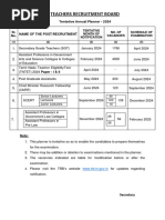 TRB Annual Planner 2024