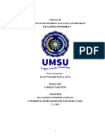 Ummiati Nasution - Makalah Monitoring & Evaluasi