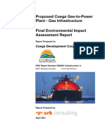 Gas Infrastructure FEIR - 00 - CDC Gas To Power - Gas Infra - Final EIA Report