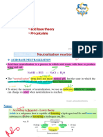 Lec. 3 Neutralization and PH