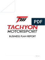 Tachyon Motorsport Business Plan Report