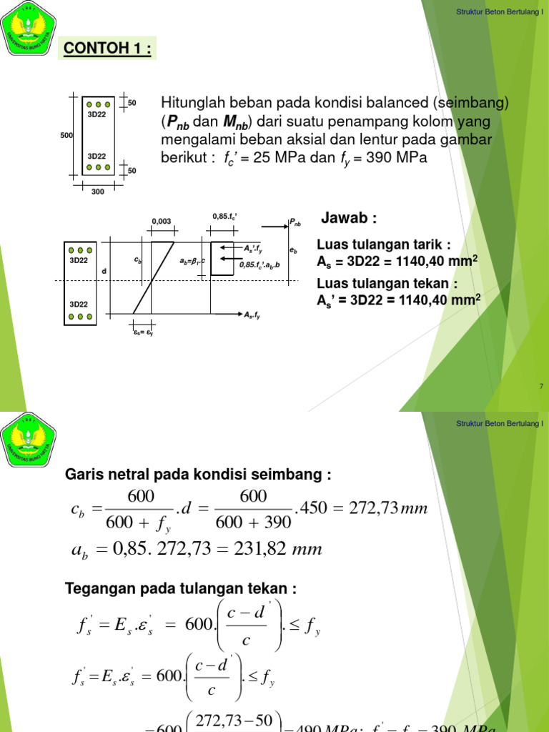 Pertemuan 13 - Jenis2 Keruntuhan Kolom Ok-1-17!7!17 | PDF