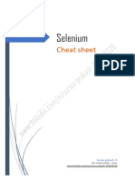 Selenium Cheat Sheet 1700837961