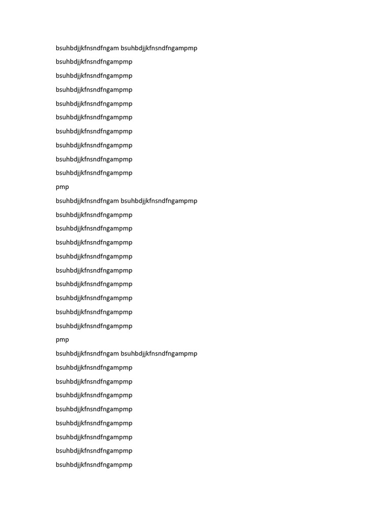 Nonsense Text Analysis | PDF