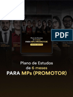 Plano de Estudos de 6 Meses para MPs Promotor Comcapa