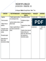 Planejamento 3°bim - 7º Ano