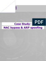 Case Study NAC Bypass and ARP Spoofing