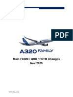 Nov-23 Main Fcom QRH FCTM Changes A320