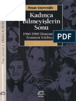 Kadınca Bilmeyişlerin Sonu - 1960-1980 Döneminde Feminist Edebiyat (Duygu Çayırcıoğlu) (Z-Library)