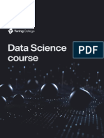 Turing College Data Science Outline