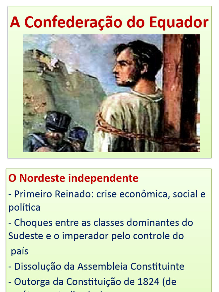 A Revolta da Confederação do Equador | PDF | História