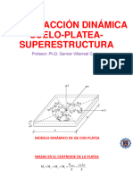 Interacción Dinámica Suelo-Platea-Superestructura