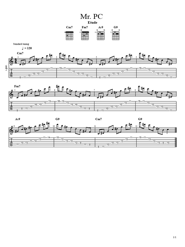 Mr. PC - Etude | PDF