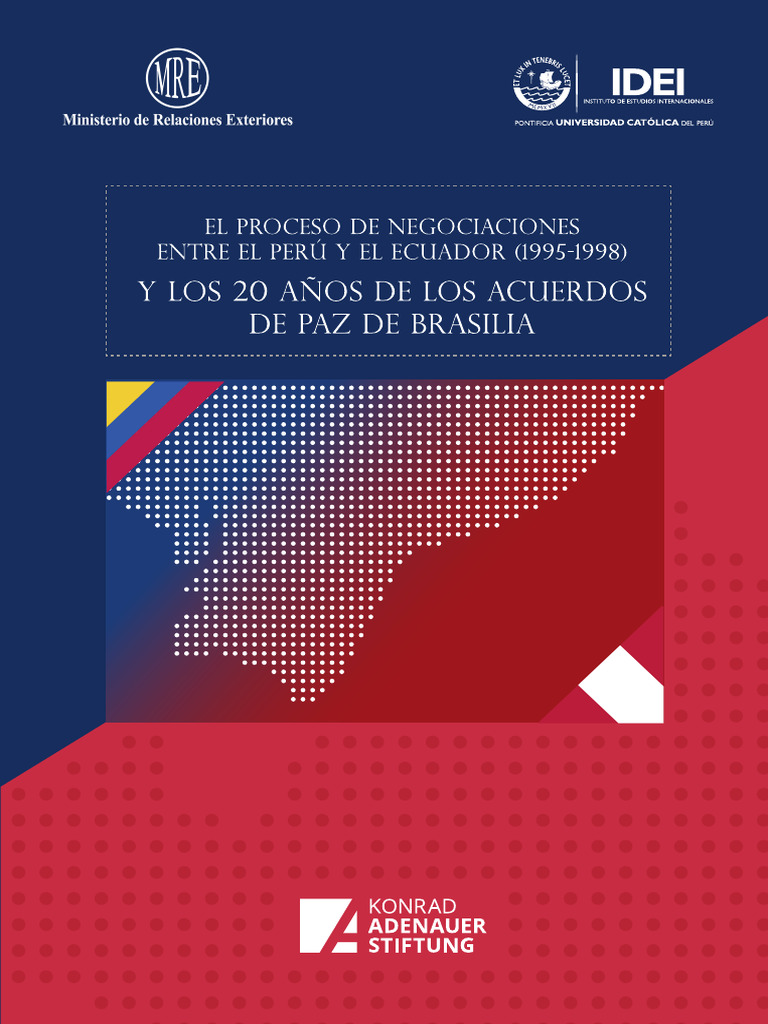 ProcesoPerúecuador 1995al 1998 Ecuador Acuerdos Brasilia PDF