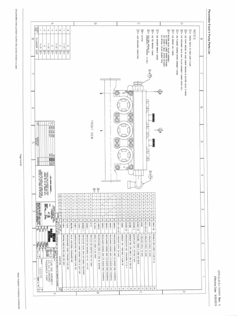 BJ Pacemaker Pump Parts | PDF