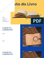 AULA - Contexto Do Livro