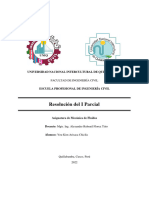 Resolución - Mecánica de Fluidos