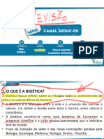 E. Médio 1 Manhã Filosofia 06 12 2021 Revisão Ética e Direitos Humanos Introdução