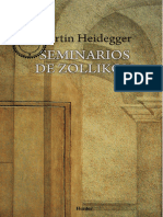 Heidegger Seminario de Zollikon - Trad Xolocotzi
