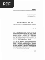 Transcend en CIA Do Ego Sartre