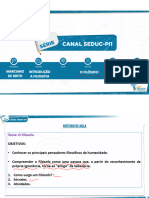 Horário Especial 1 E. Médio Introdução A Filosofia 01 03 2021 o Filósofo