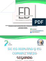 De Lo Humano y Lo Comunitario - 2do Trimestre - 2°