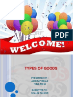 Eco Types of Goods