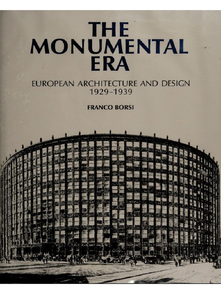 本 THE MONUMENTAL ERA フランコ・ボルシ著