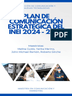 Plan Comunicacion Estrategica INEI - Guido Merino Ramon Sinche