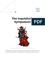 The Inquisitor's Symposium - A Guide To The Pathfinder Inquisitor