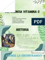 Presentación Nutricion Deficiencia de Vitamina C