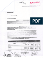 Nota de Los Empresarios Del Transporte Al Intendente de San Salvador de Jujuy