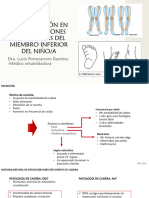 REHABILITACIÓN EN NIÑOS CON PROBLEMAS ORTOPÉDICOS II - ALT ROTACIONALES Y PIES - Dra. NLPR