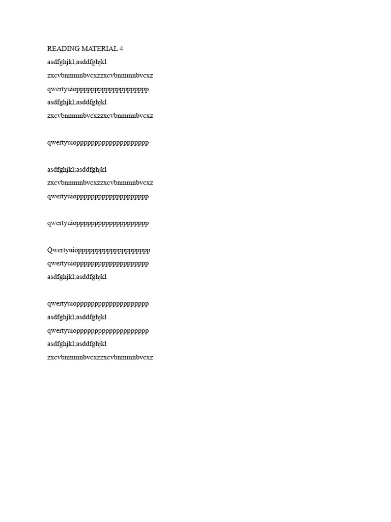Reading Material 4 PDF