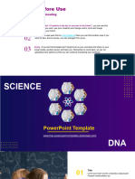 Dna Science Powerpoint Templates