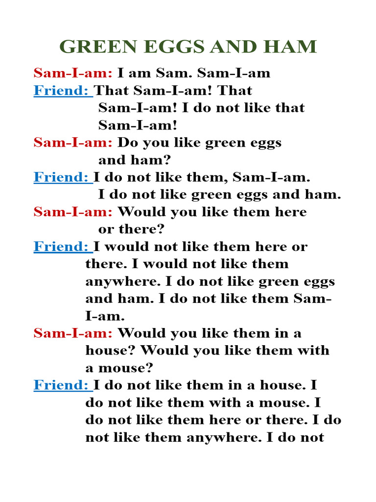 GREEN EGGS AND HAM PDF Book Publishing Companies Of The United