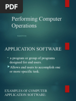 Appllication Software