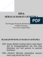 Sebagai Bahan Genetika: Tim Pengajar Pengantar Bioteknologi Pertanian Fakultas Pertanian Universitas Gadjah Mada