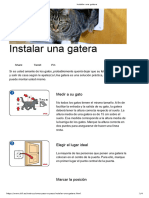 Instalar Una Gatera