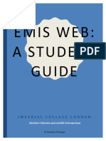 EMIS Student Guide