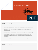 Case Report A Patient With Severe Malaria